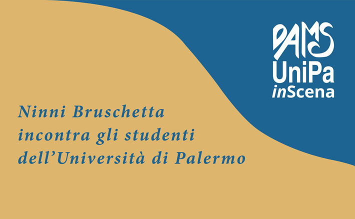 Ninni Bruschetta incontra gli studenti dell’Università di Palermo 