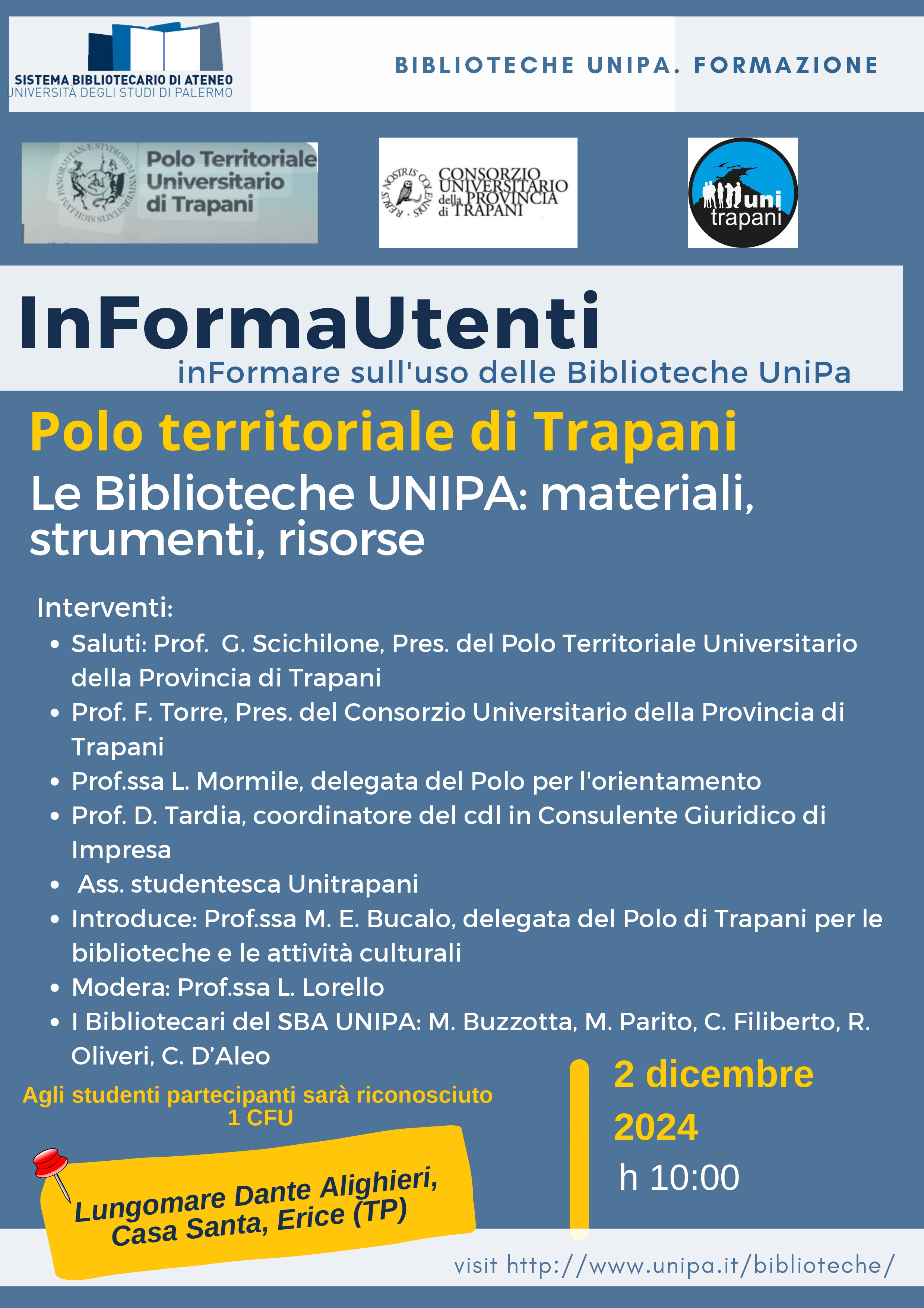 locandina Biblioteche UniPa. InFormaUtenti_page-0001