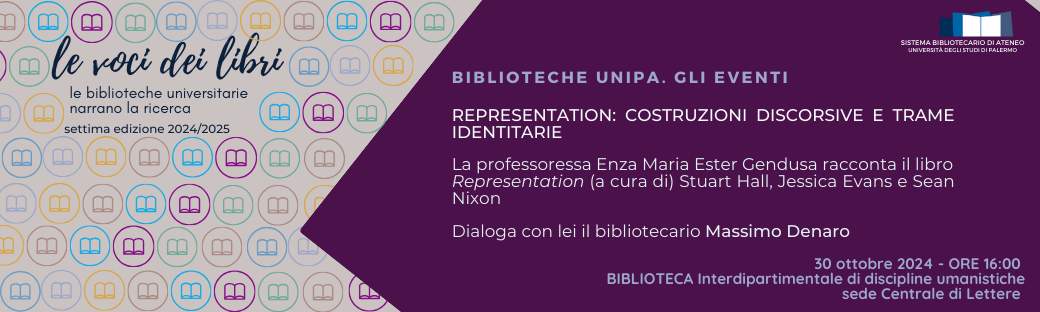 Le voci dei libri - Settima edizione. Primo incontro 30 ottobre 2024