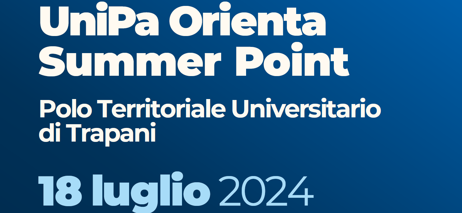 UniPa Orienta - Summer Point - Trapani
