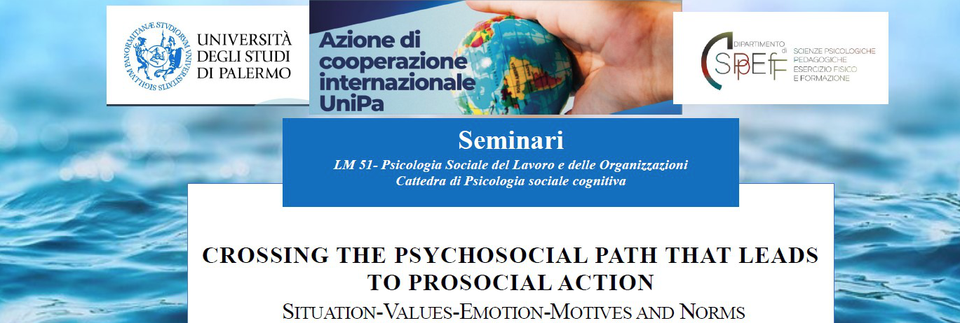 “CROSSING THE PSYCHOSOCIAL PATH THAT LEADS TO PROSOCIAL ACTION”
