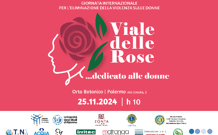 Inaugurazione del Viale delle Rose...dedicato alle donne