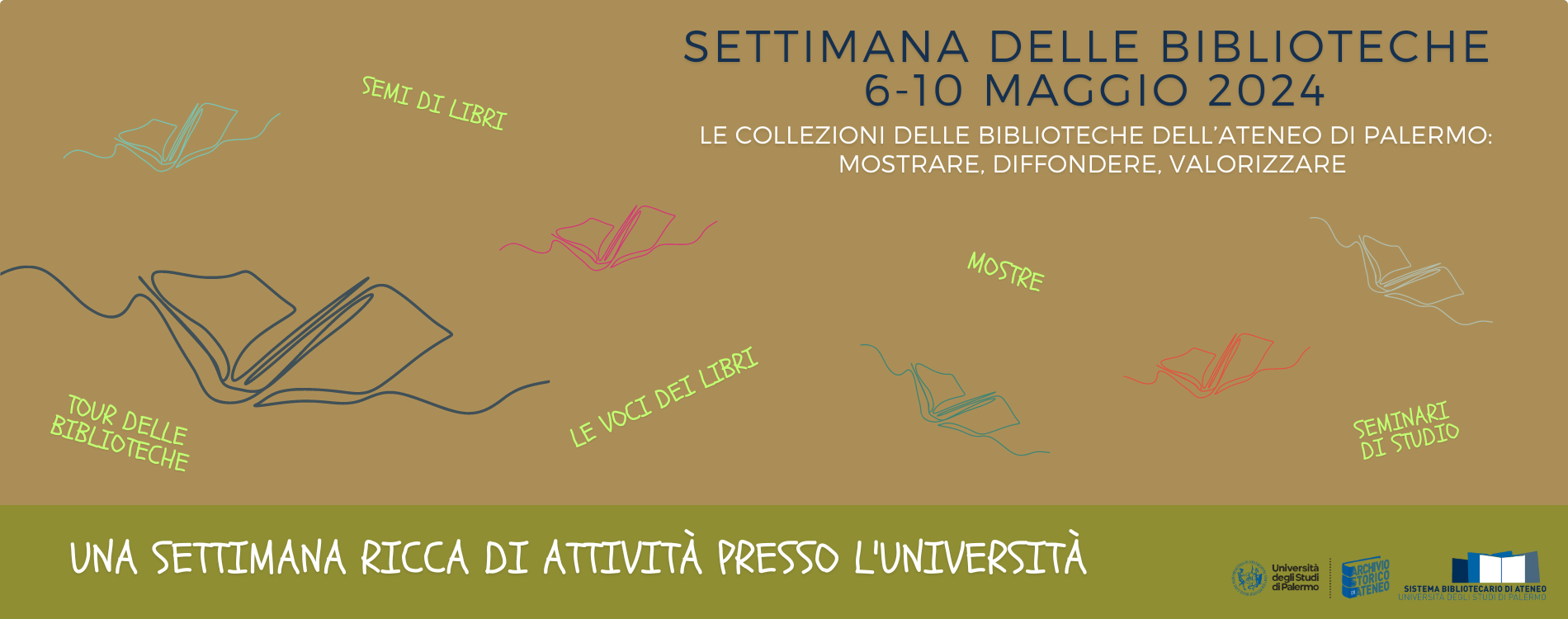 La settimana delle biblioteche all’Università di Palermo - Da lunedì 6 a venerdì 10 maggio