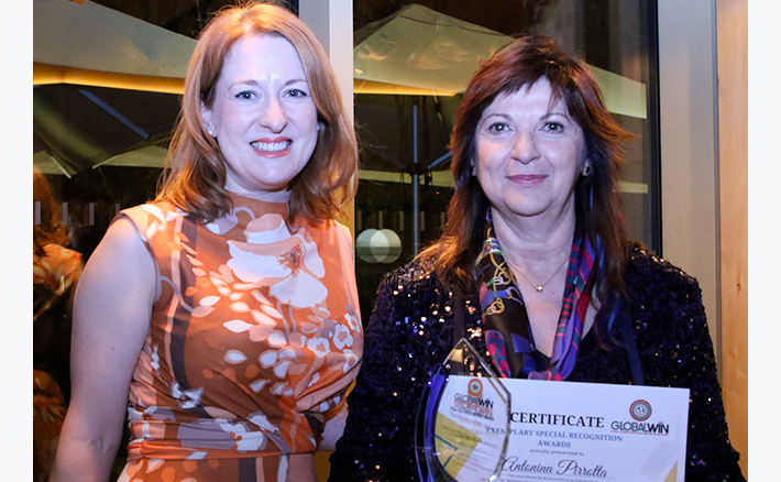 Premio “Exemplary Special Recognition” della GLOBALWIIN alla prof.ssa Pirrotta