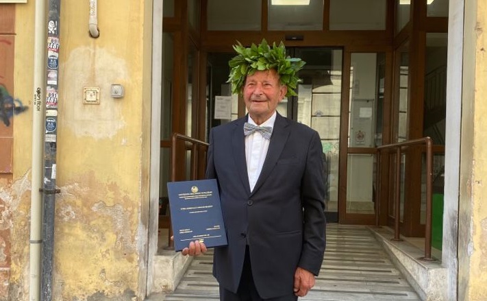 Laureato magistrale ad 89 anni in “Compliance, Sviluppo aziendale e prevenzione del crimine”