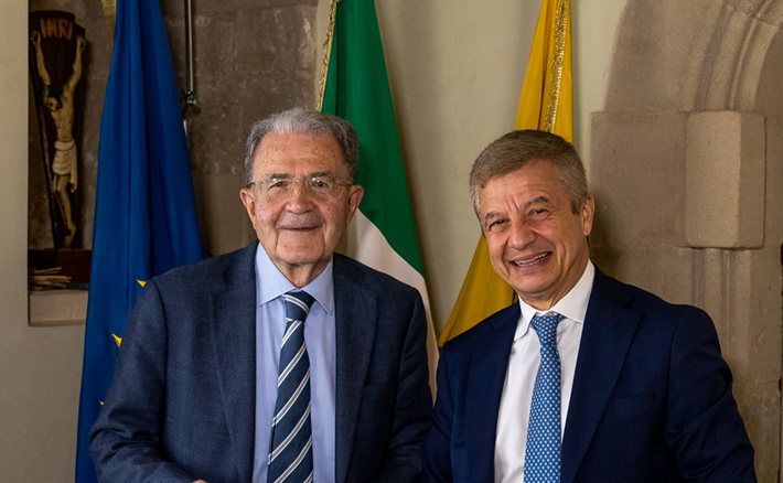 Il prof. Romano Prodi ad UniPa