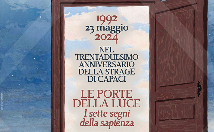 Nel trentaduesimo anniversario della strage di Capaci ad UniPa la rappresentazione “Le porte della luce. I sette segni della sapienza”