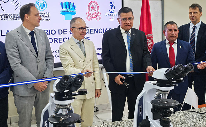 Nuovo traguardo per CASTES, progetto di cooperazione internazionale guidato dall’Università di Palermo: inaugurato il laboratorio di Geoscienze all’Universidad de El Salvator